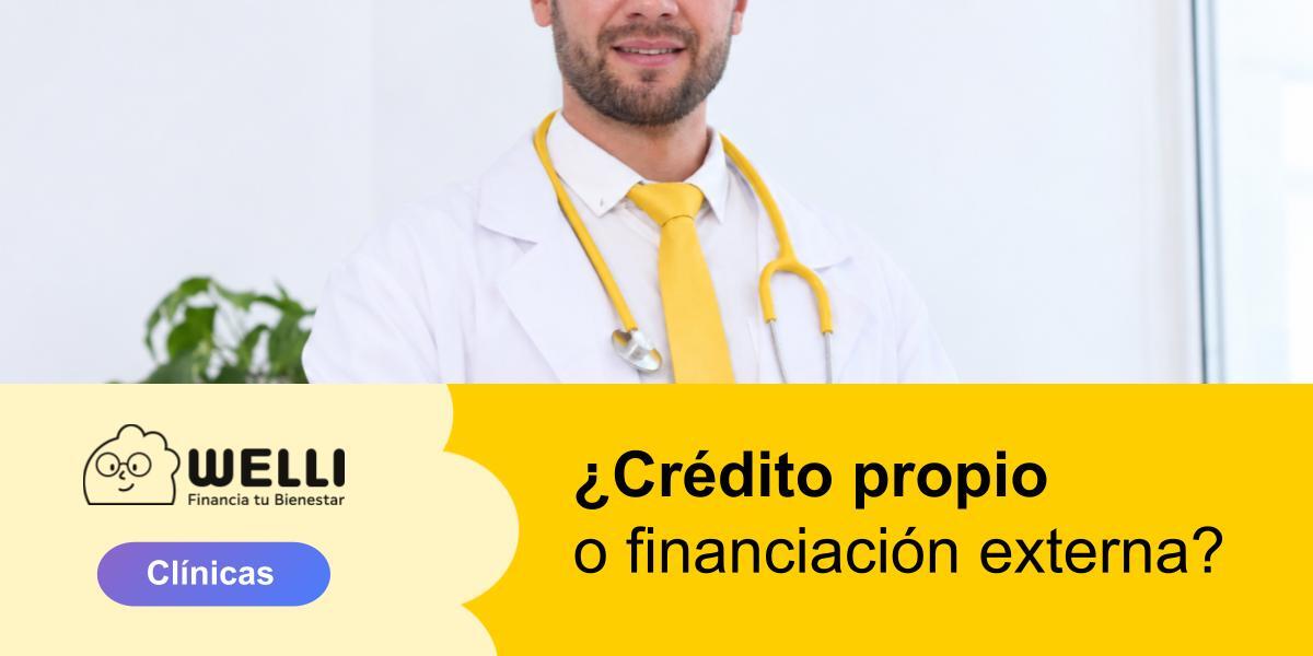 Crédito propio o financiación externa
